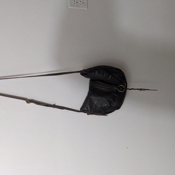 Lucky Brand Bags Lucky Brand Black And Brown Leather Purse Poshmark